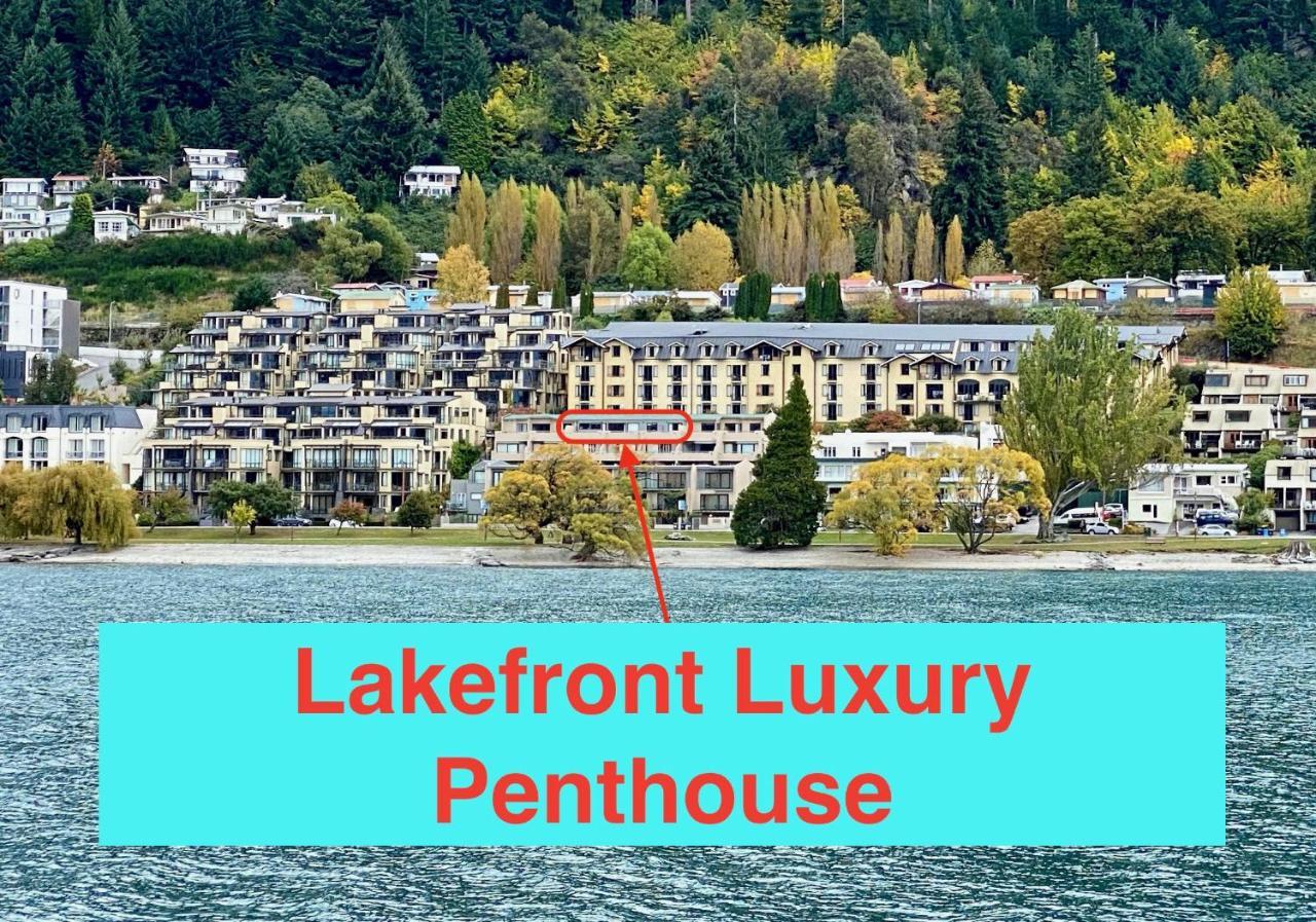 Lakefront Luxury Penthouse Central Queenstown Kültér fotó