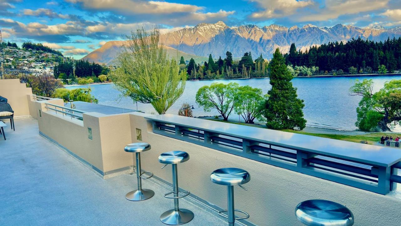 Lakefront Luxury Penthouse Central Queenstown Kültér fotó